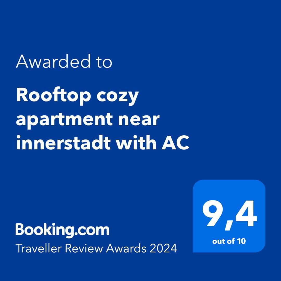 Rooftop Cozy Apartment Near Innerstadt With Ac Viyana Dış mekan fotoğraf